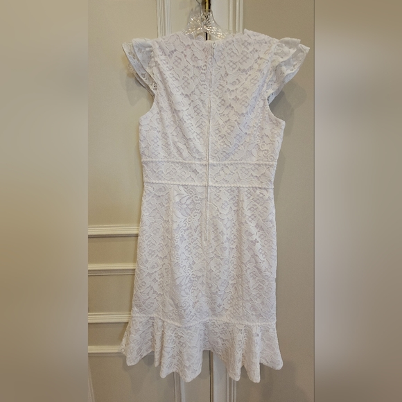 Lilly Pulitzer Marlyn White Lace Dress 10 - Picture 2 of 10